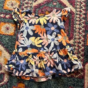 Adorable 2T Flower Blouse